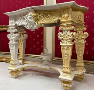 Restauration d'une console miroir - photo 1