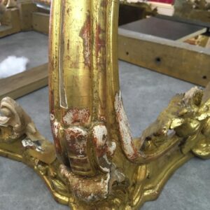 Restauration d'une console miroir - photo 8