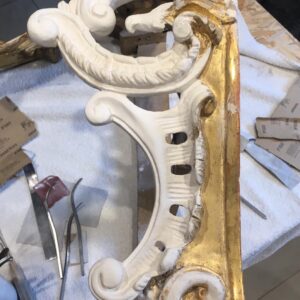 Restauration d'une console miroir - photo 9